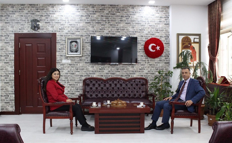Kaymakamımız Çorum Cumhuriyet Başsavcısı'nı Ziyaret Etti