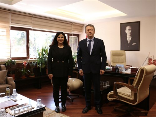 Ankara Üniversitesi Rektör Yardımcısı Sayın Prof. Dr. Yakup KUMTEPE’yi ziyaret