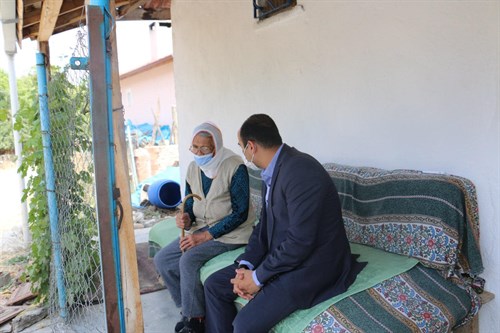 YAZIR VE SARIÇİÇEK KÖYLERİNE ZİYARET 